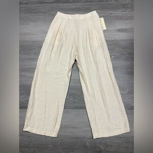 Paper Crane wide-leg cropped pull-on pants Women’s Size Medium